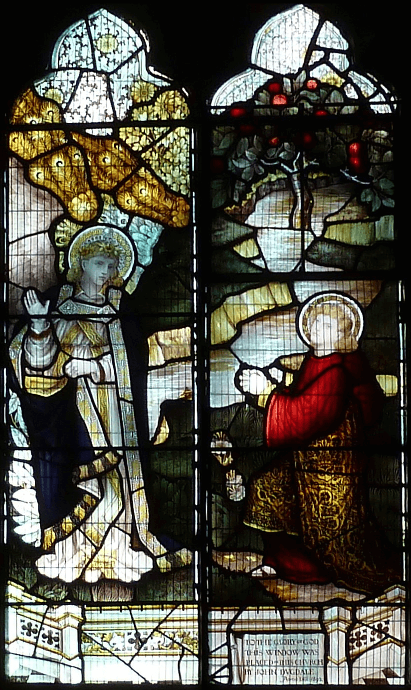 John Falling at the Feet of the Angel